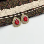 گوشواره اشکی دست دوز چیکا کد 10