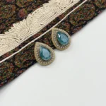 گوشواره اشکی دست دوز چیکا کد 3 - Image 2