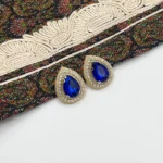 گوشواره اشکی دست دوز چیکا کد 4