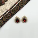 گوشواره اشکی دست دوز چیکا کد 5