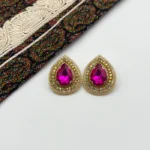 گوشواره اشکی دست دوز چیکا کد 8