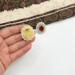 گوشواره ملکه دست دوز چیکا - Image 4