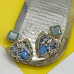 گوشواره زنانه سنتی دست دوز چیکا