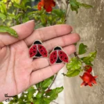 گوشواره کفشدوزک